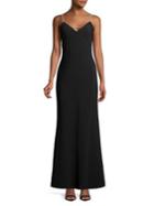 Karl Lagerfeld Paris Pearl Strap Gown