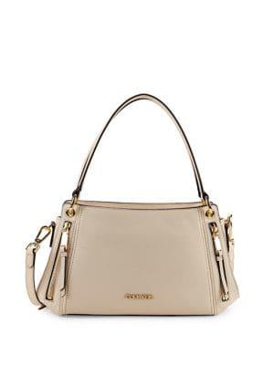 Calvin Klein Melanie Leather Satchel