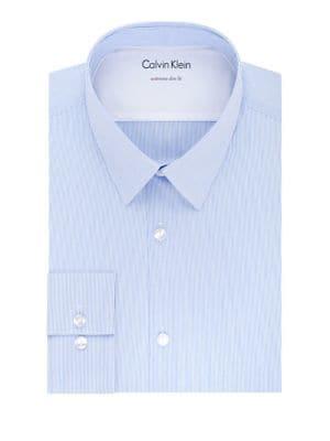 Calvin Klein Extra-slim Fit Stripe Dress Shirt
