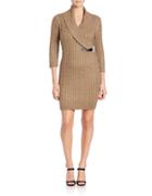 Calvin Klein Cable Knit Sweater Dress