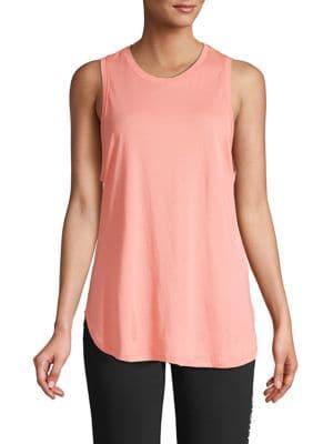 Askya Mockneck Cotton-blend Tank Top