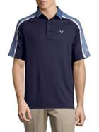 Callaway Bird's-eye Block Opt-dri Raglan-sleeve Polo
