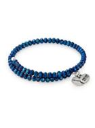 Alex And Ani Deep Space Spark Brilliance Wrap Beaded Bracelet