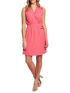 Cece Desert Ruffle-trimmed Wrap Dress