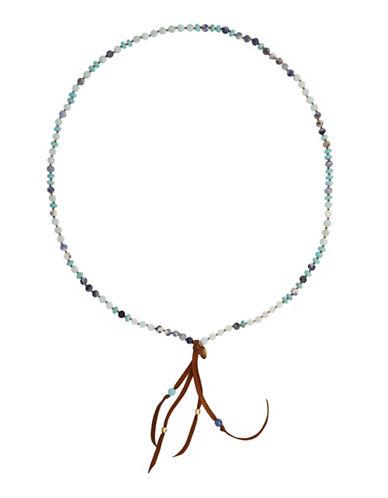 Chan Luu Turquoise & 18k Gold-plated Sterling Silver Necklace