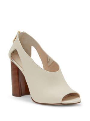 Louise Et Cie Katarina Block Heel Leather Sandals