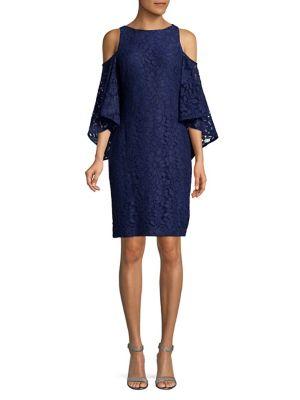 Lauren Ralph Lauren Arizalla Cold-shoulder Dress