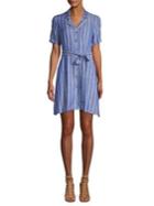 Harlow & Rose Striped Shirt Dress