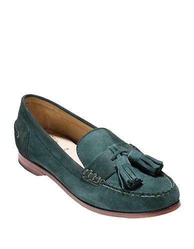 Cole Haan Pinch Grand Tassel Suede Loafers