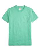 Brooks Brothers Red Fleece Garment Dyed Cotton Tee