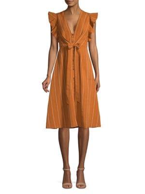 Astr The Label Saturate A-line Dress