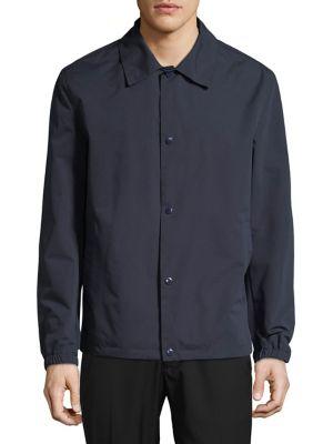 Cole Haan Spread Collar Rain Jacket