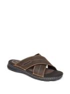 Rockport Darwyn Xband Leather Slides