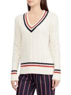 Lauren Ralph Lauren Petite Cable-knit Cricket Sweater