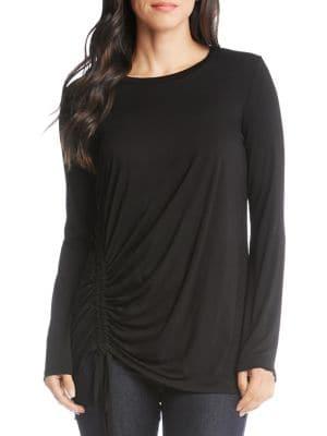 Karen Kane Side Drawstring Top