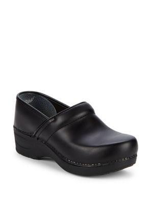 Dansko Leather Platform Loafers