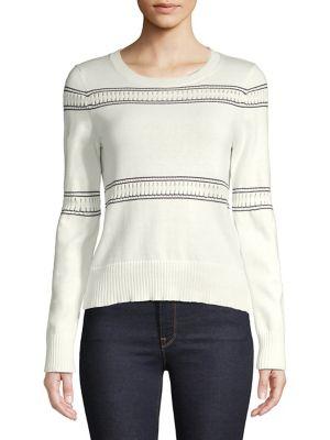 French Connection Striped Knit Sweater