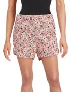 French Connection Floral Crepe Shorts