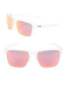 Oakley Sliver Xl 57mm Matte Clear Wayfarer Sunglasses