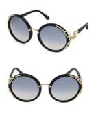 Roberto Cavalli 59mm Round Sunglasses