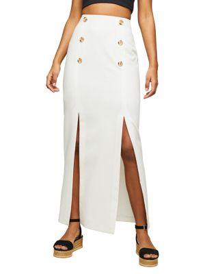 Miss Selfridge Contrast Maxi Skirt