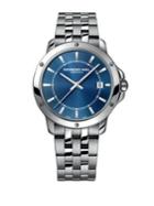 Raymond Weil Stainless Steel Bracelet Watch With Deep Blue Dial