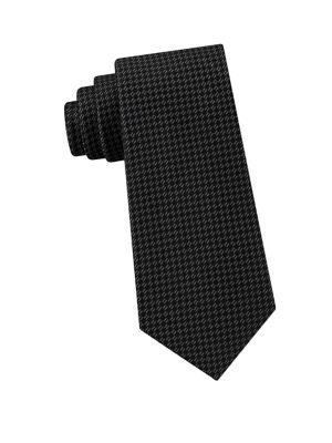 Michael Kors Silk Basket-weave Tie