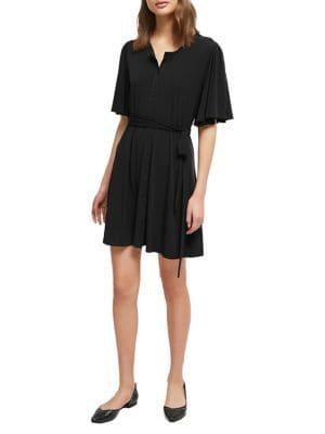 French Connection Serafina Button-front Dress