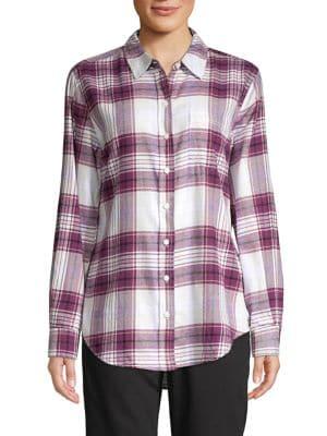 Core Life Plaid Button-down Shirt