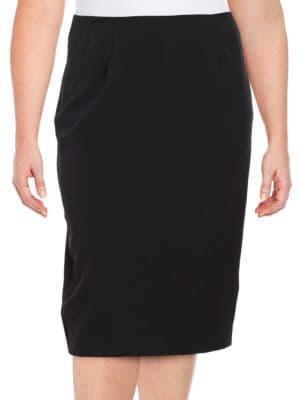 Nipon Boutique Plus Stretch Pencil Skirt
