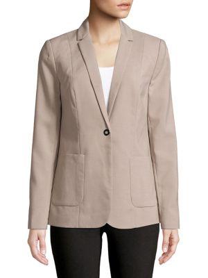 T Tahari Back-stripe Jacket