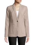T Tahari Back-stripe Jacket