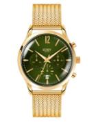 Henry London Chiswick Stainless Steel Chronograph Milanese Mesh Watch