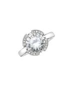 Thomas Sabo Signature Line White Pave Solitaire Ring
