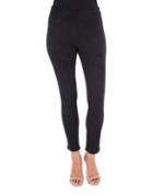 B Collection By Bobeau Versatile Faux Suede Pants