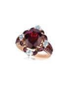 Le Vian Crazy Multi-stone And 14k Strawberry Gold Ring