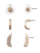 Lonna & Lilly Three Piece Stud Earring Set