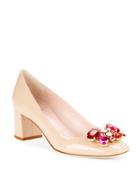 Kate Spade New York Darby Embellished Patent Leather Pumps