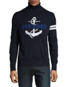 Nautica Graphic Turtleneck Sweater
