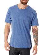 Alternative Brushed Cotton Sun-dried Washed Out Tee