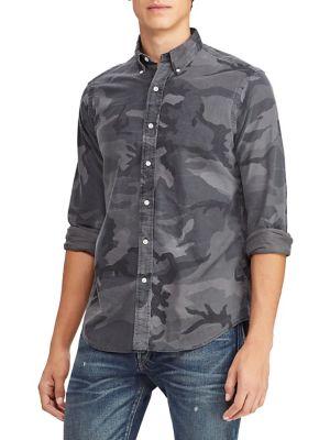 Polo Ralph Lauren Camo-print Oxford Shirt