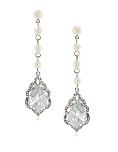 Carolee Icing On The Cake Linear Drop Earrings