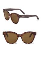 Salvatore Ferragamo Classic 50mm Square Sunglasses
