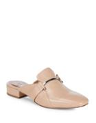 H Halston Classic Leather Mules