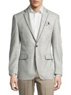 Tallia Orange Textured Sports Coat