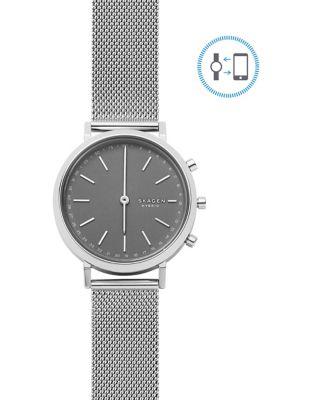 Skagen Hald Stainless Steel Mesh Hybrid Smart Watch