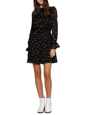 Walter Baker Trenna Floral Mini Dress