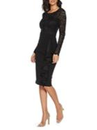 Quiz Lace Ruffle Sheath Dress
