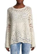 Free People Traveling Lace Sweater