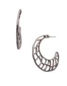 Jenny Packham Wing Hoop Earrings